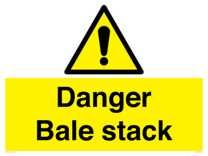 Danger Bale stack